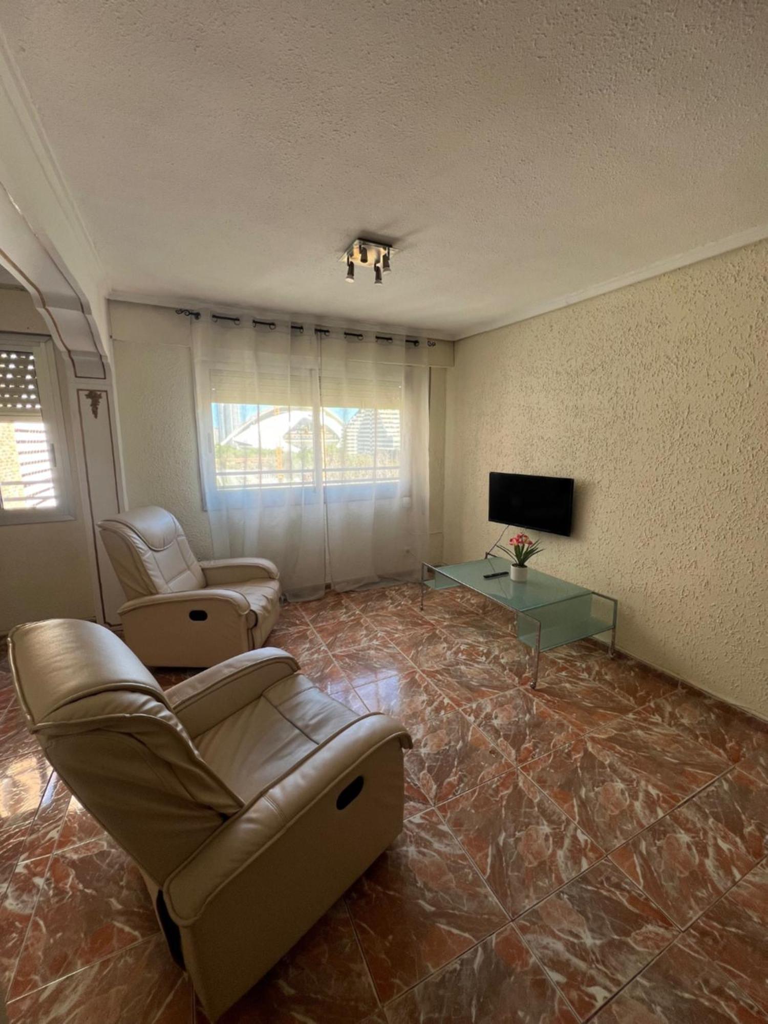 Apartamento Piso Completo Cerca De Artes Y Ciencias Valencia Exterior foto
